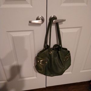 Cole Haan Purse -olive green -  11"x15"